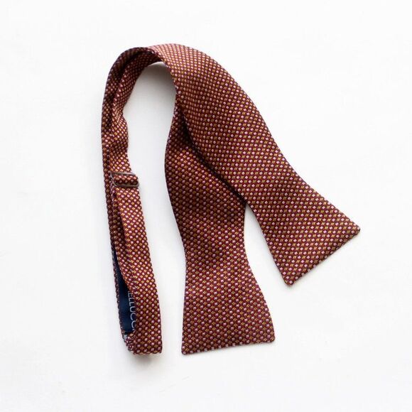 Men's bow tie Silk Self-tied Gift Box - Picture 4 of 9
